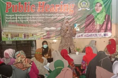 Jaring Aspirasi Pelaku UMKM, Anggota DPRD Gresik Gelar Publik Hearing