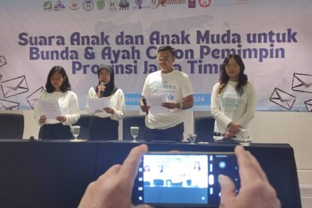 Pesan Suara Anak Jatim Pada Calon Gubernur dan Wakil Gubernur